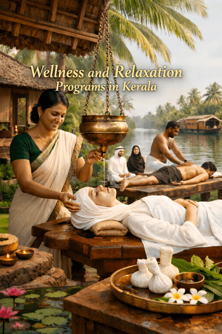Wellness and relaxation programs in Kerala